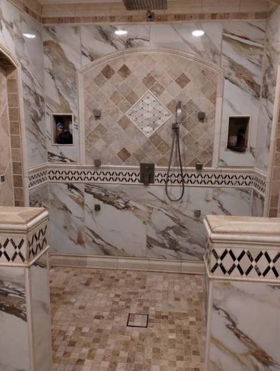 Tile and stone